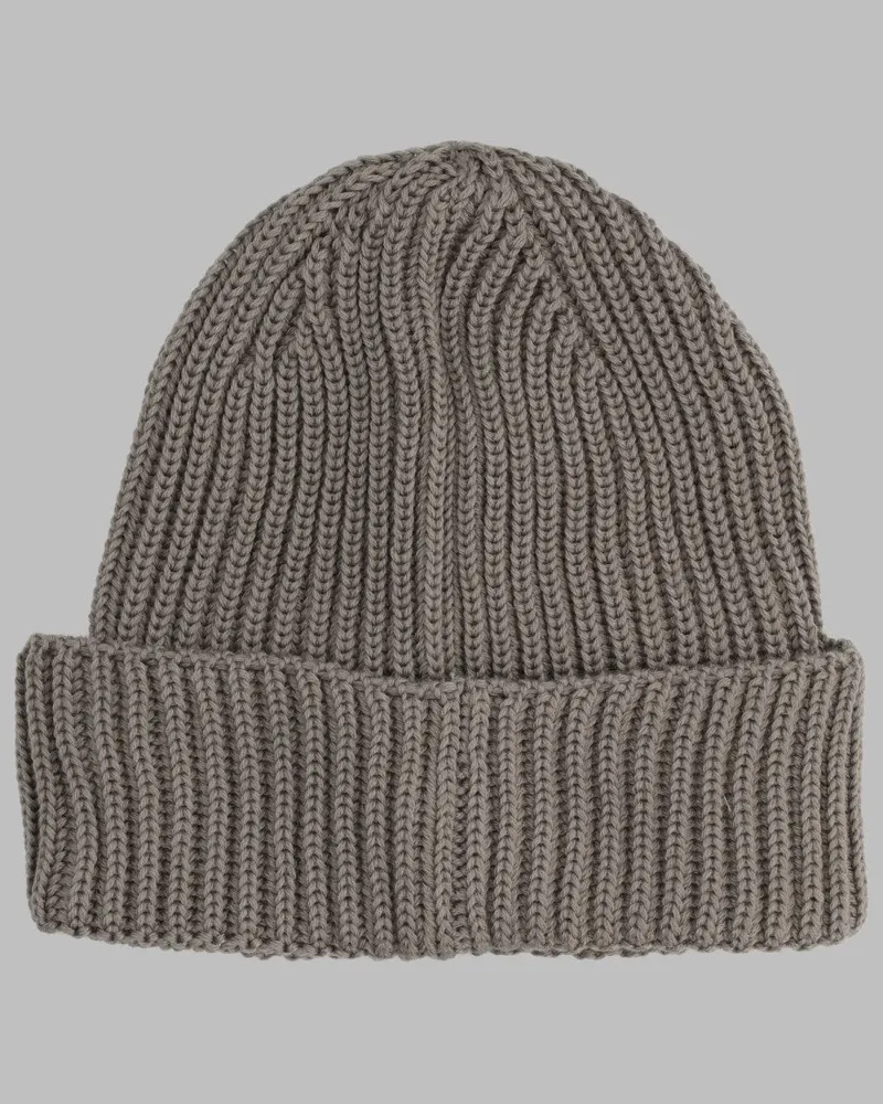 C.P. Company 21CMAC742A_005509A356 Goggle-Detail Wool Beanie — Gray Gray