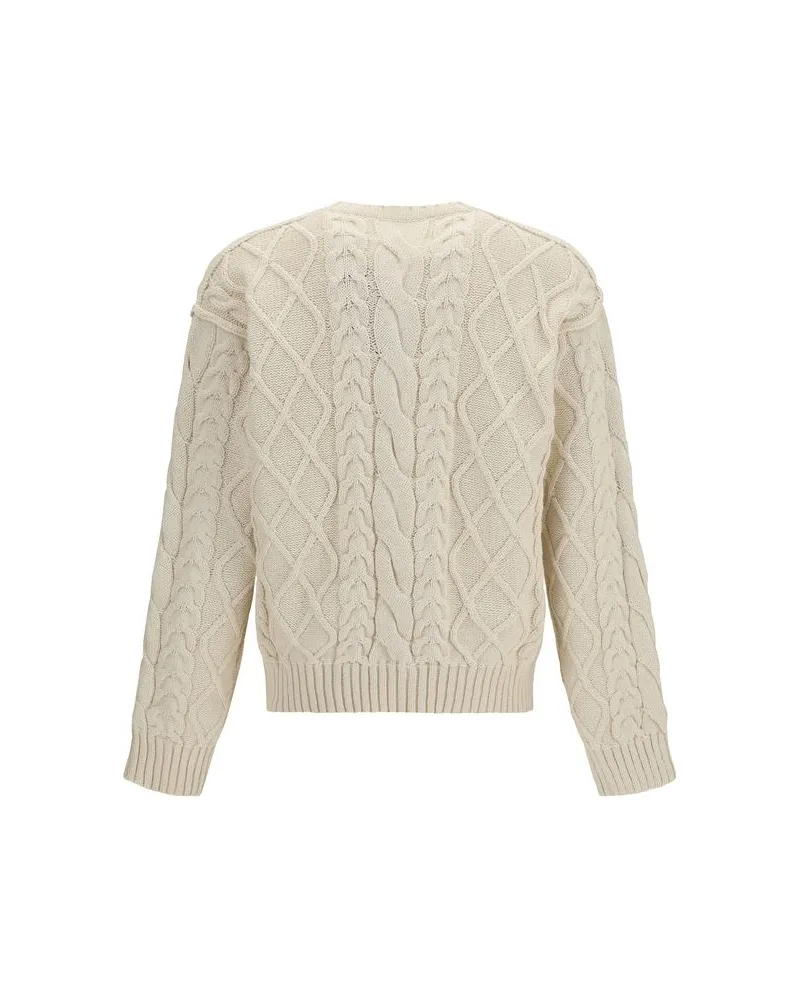 Dolce & Gabbana Men Beige Cotton Sweatshirt Clothing Beige