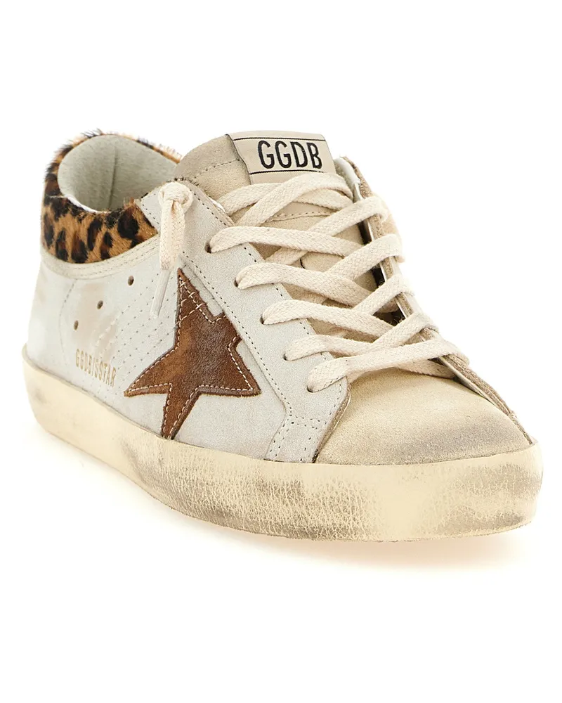Golden Goose Super Star Sneakers — White White