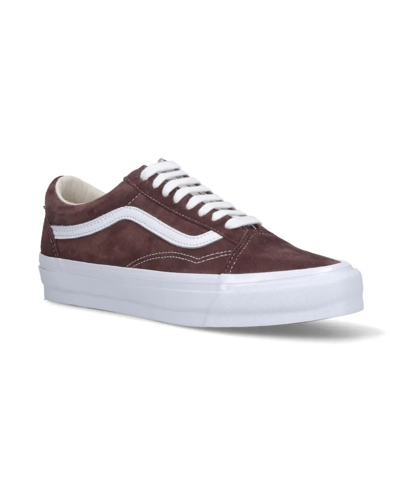 Vans Men's Sneakers Brown Leather Brown
