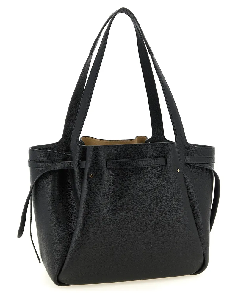 Tory Burch Women's Black Cowhide Tote Bag Black