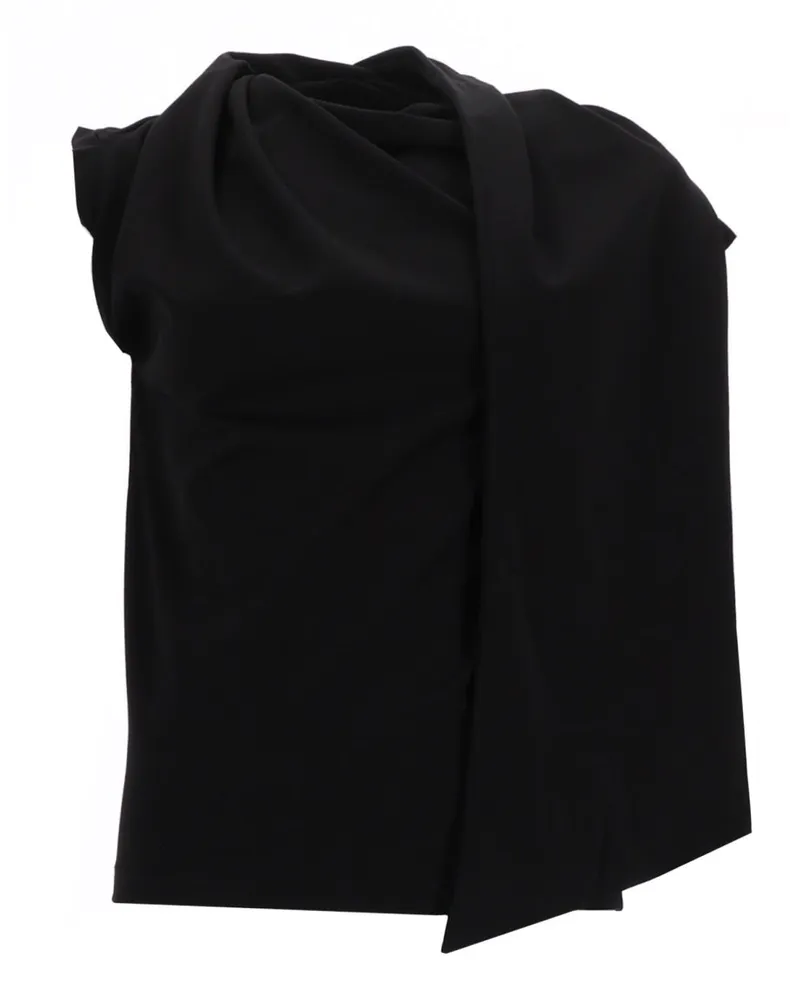 The Garment Viscose Blend Scarf — Black Black