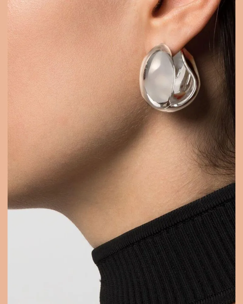 COPERNI Women's Earrings  Circular Silver Brass Silver