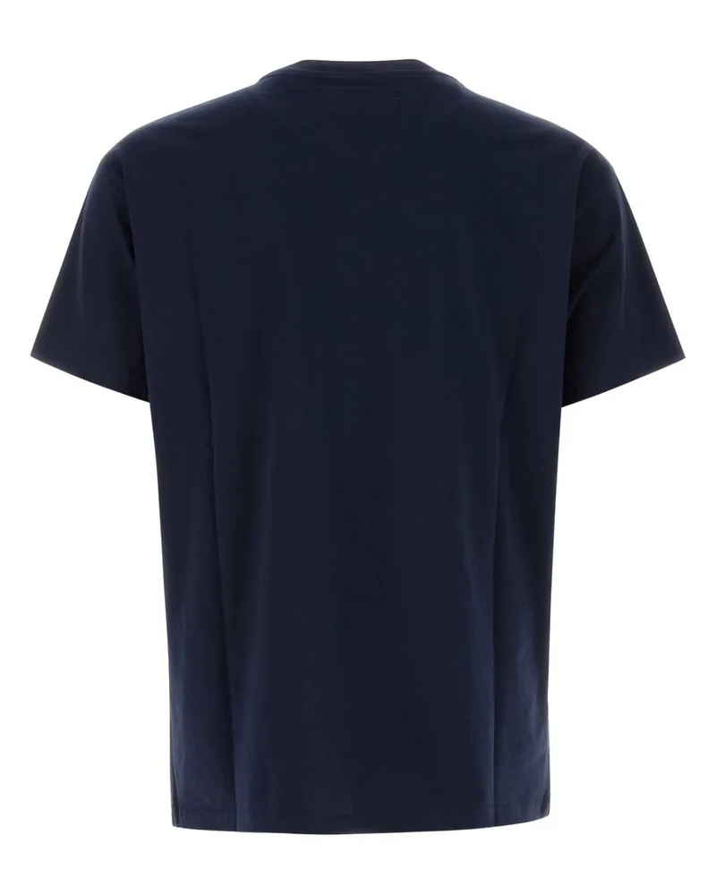 Vivienne Westwood Logo-Embroidered Cotton T-Shirt — Navy Navy