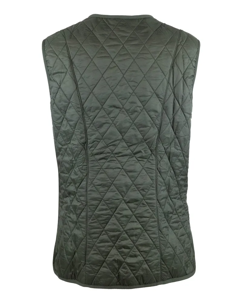 Barbour Women's Gilet Betty Liner Dark Olive Polyamide Waistcoats & Gilets Green
