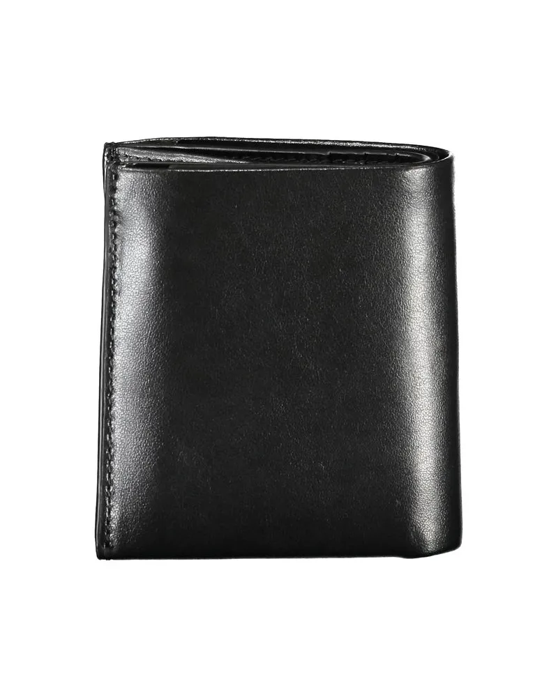 Calvin Klein Leather Wallet — Black Black