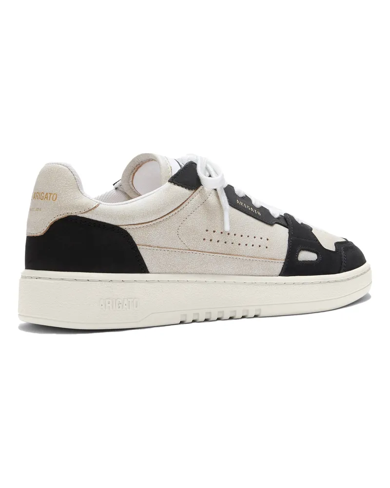 Axel Arigato Men's Sneakers Dice Lo Beige-Black Upper: Leather-Suede Trainers Beige/black Leather/suede Beige