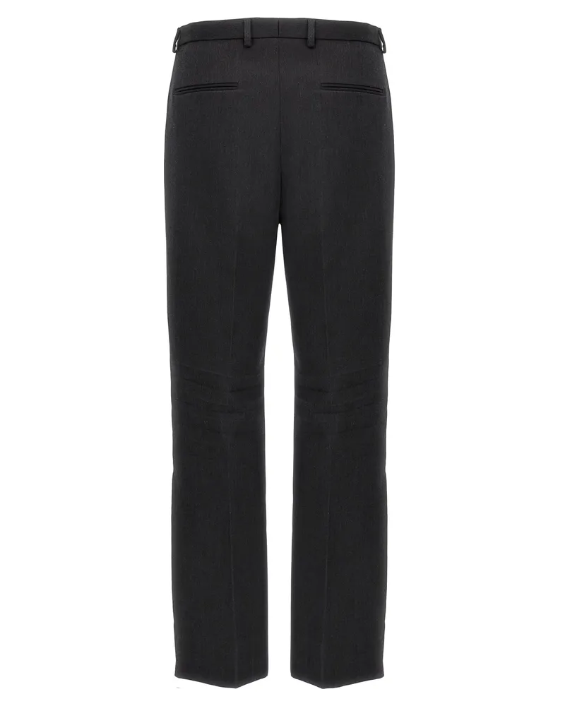 Gucci Men's Gray Wool Dress Pants Gray