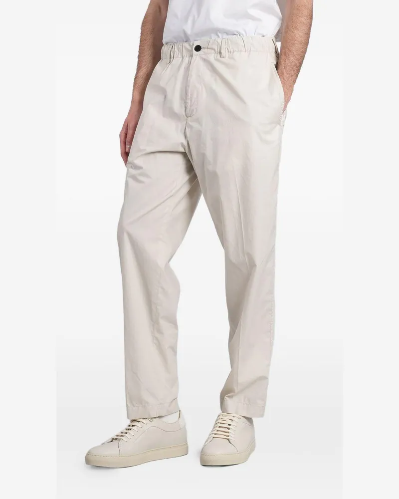 Low Brand Men's Trousers Oyster Cotton Beige