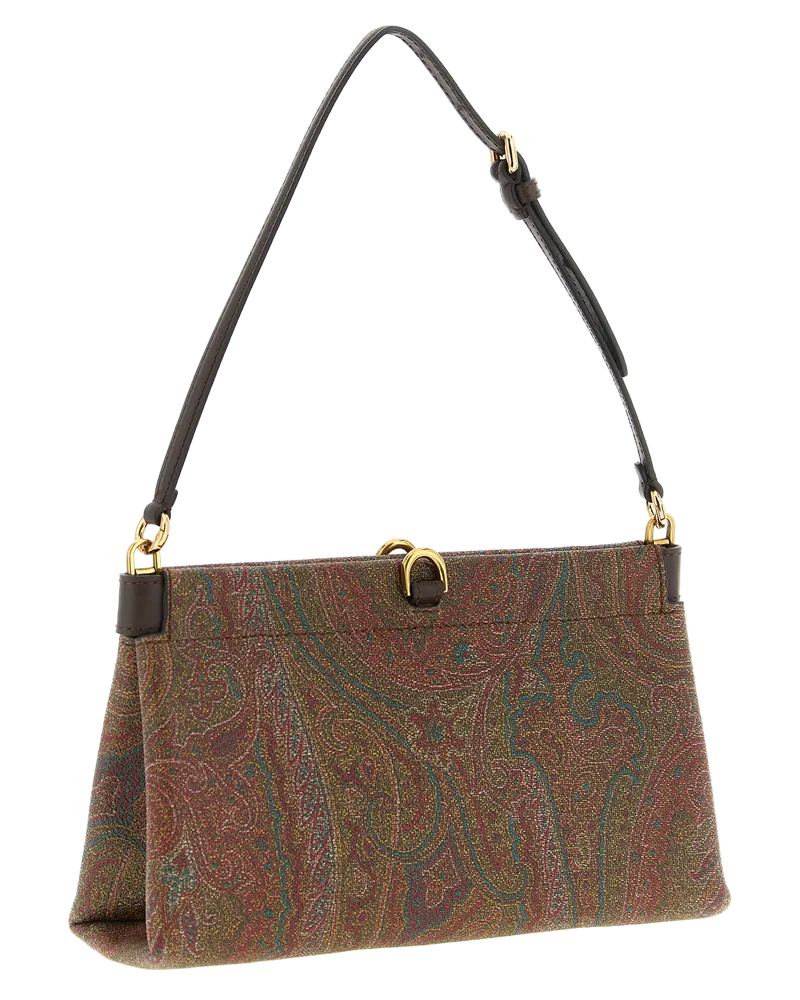 Etro Women's Brown Pvc Clutch Bag Brown