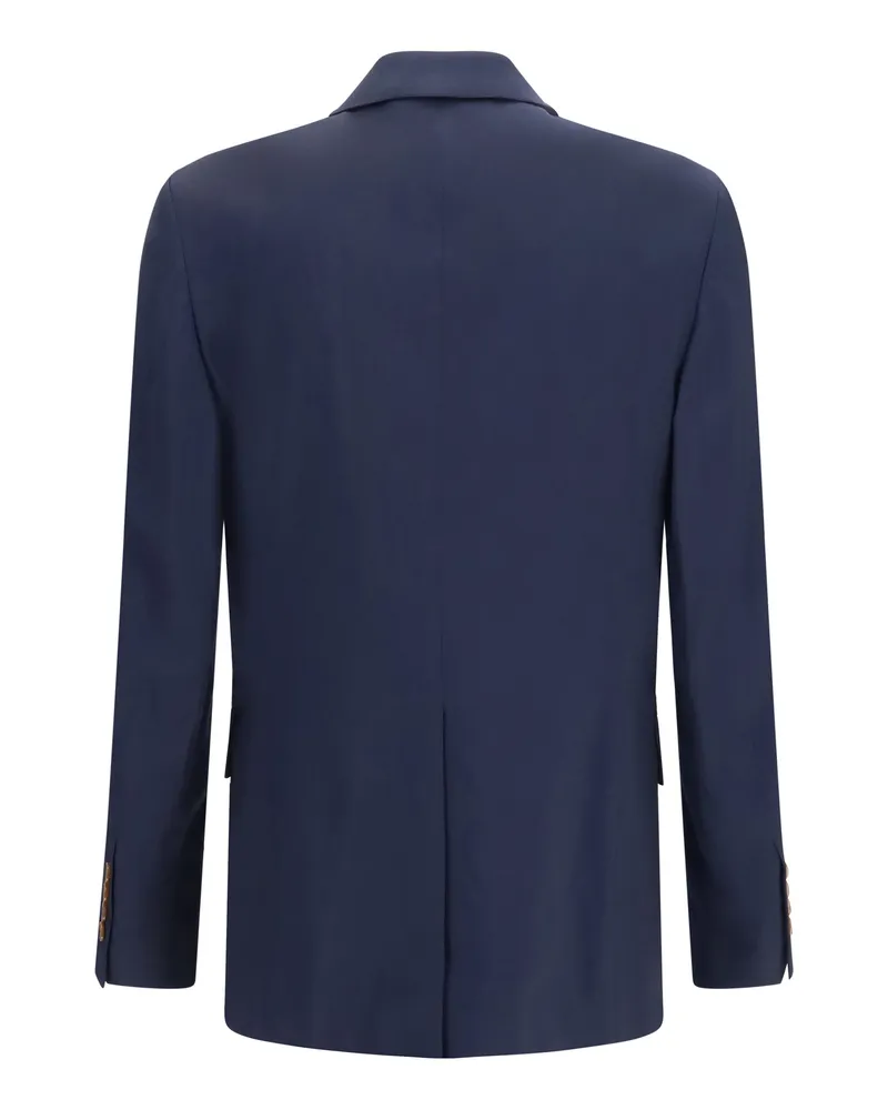 Vivienne Westwood Men's Rafael Jacket Navy Fleece Wool Ovis Aries Navy