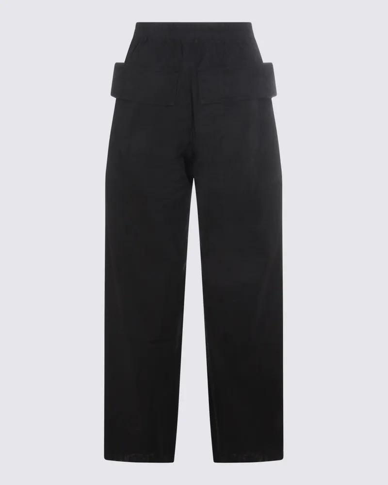 DRKSHDW by Rick Owens Men's Trousers Black _100 % Co Black
