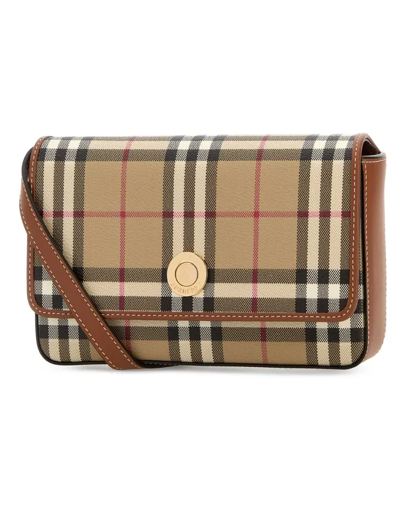 Burberry Hampshire Crossbody Bag — Beige Beige