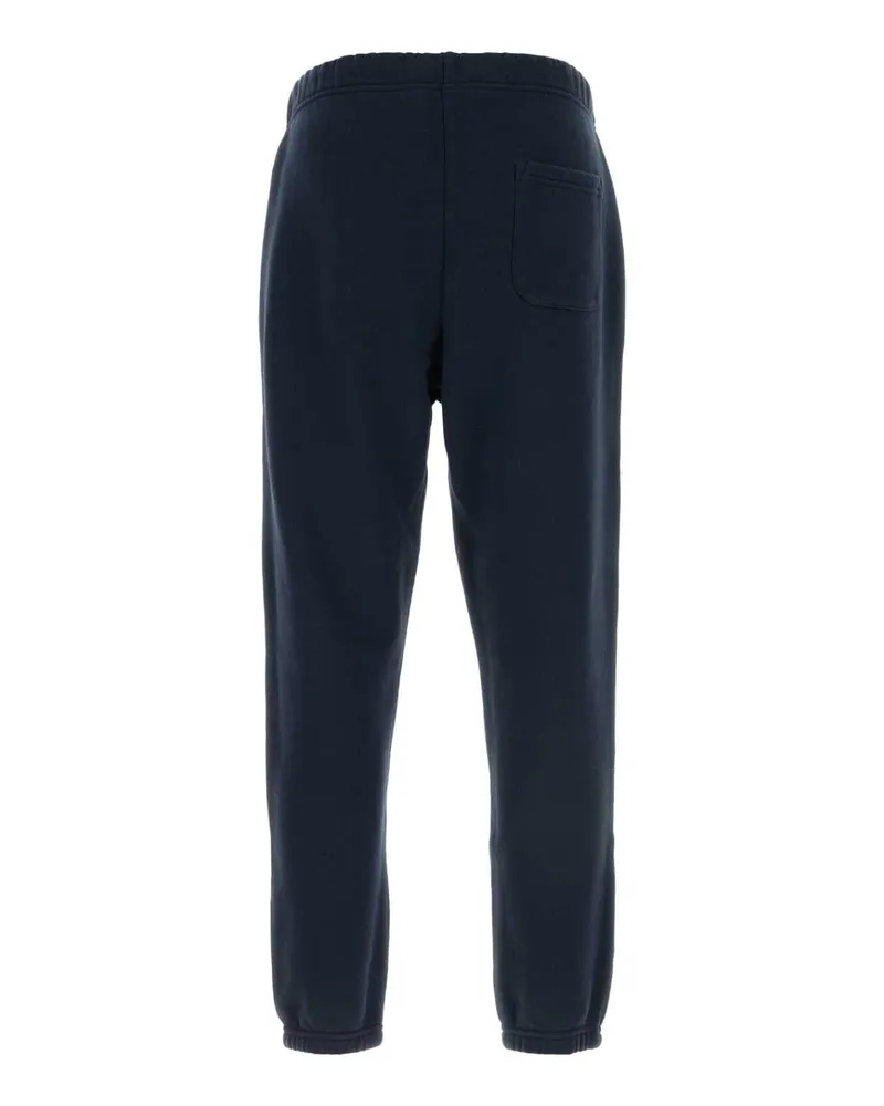 AUTRY Men's Dark Blue Cotton Joggers Jerseyblue Exterior: Pantaloni Navy