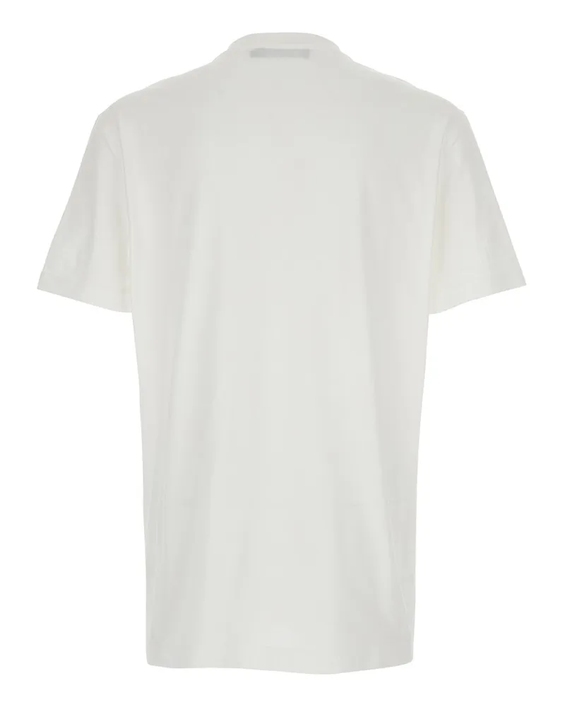Dolce & Gabbana Men's Crew Neck T-Shirt White Cotton T-Shirts And Polos White