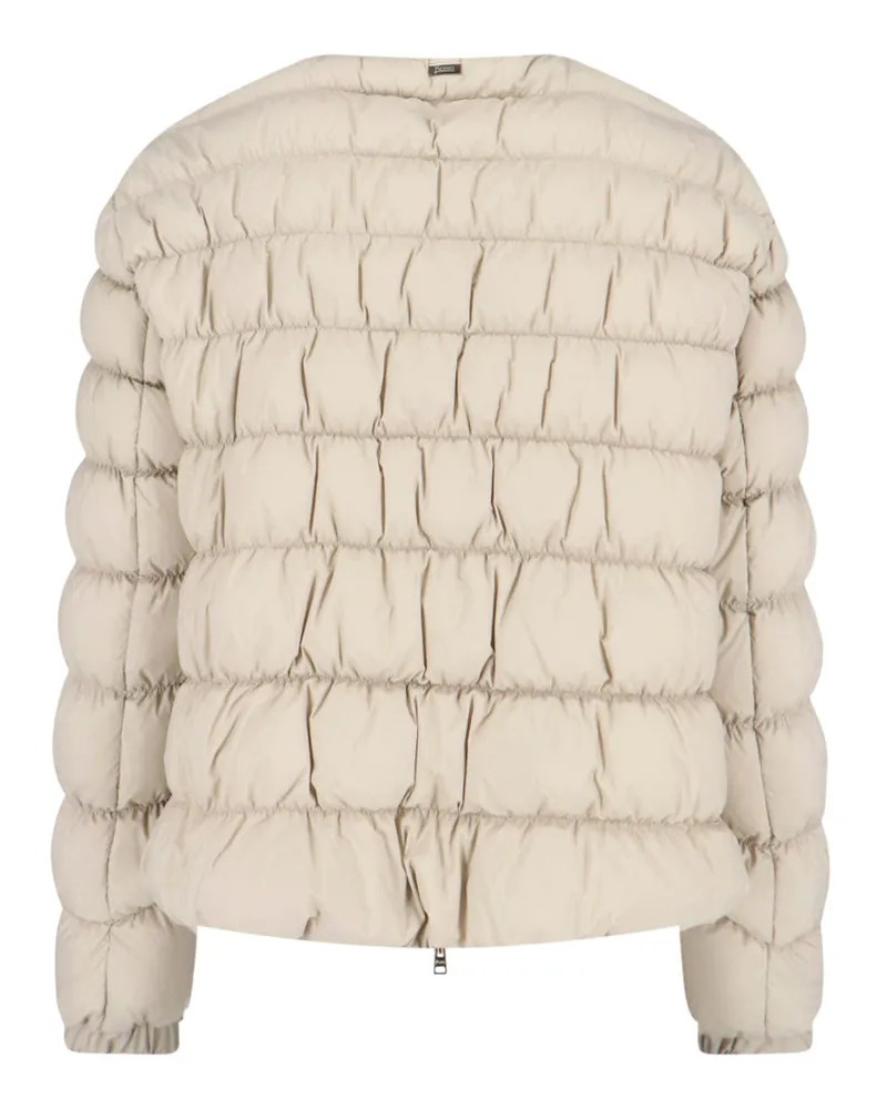 Herno Women's Jackets White Polyamide Beige