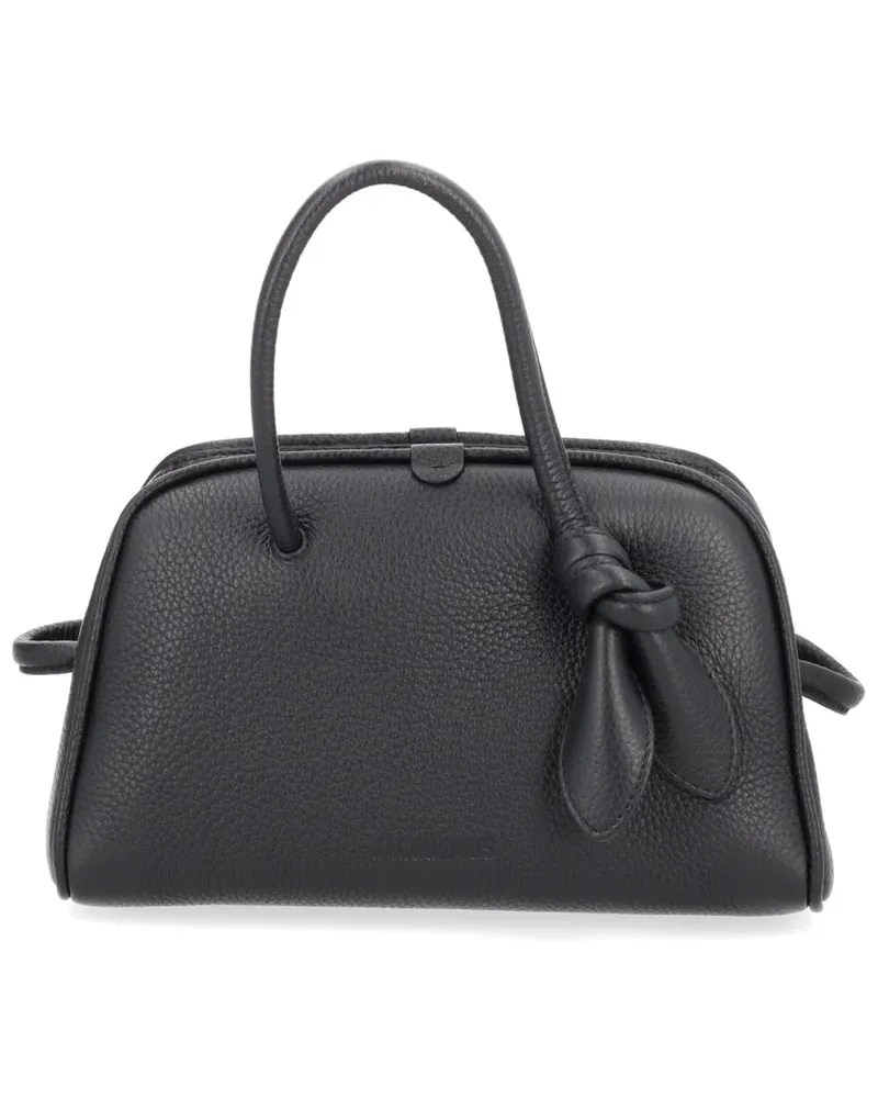 Jacquemus Le Petit Turismo Top Handle Bag — Black Black