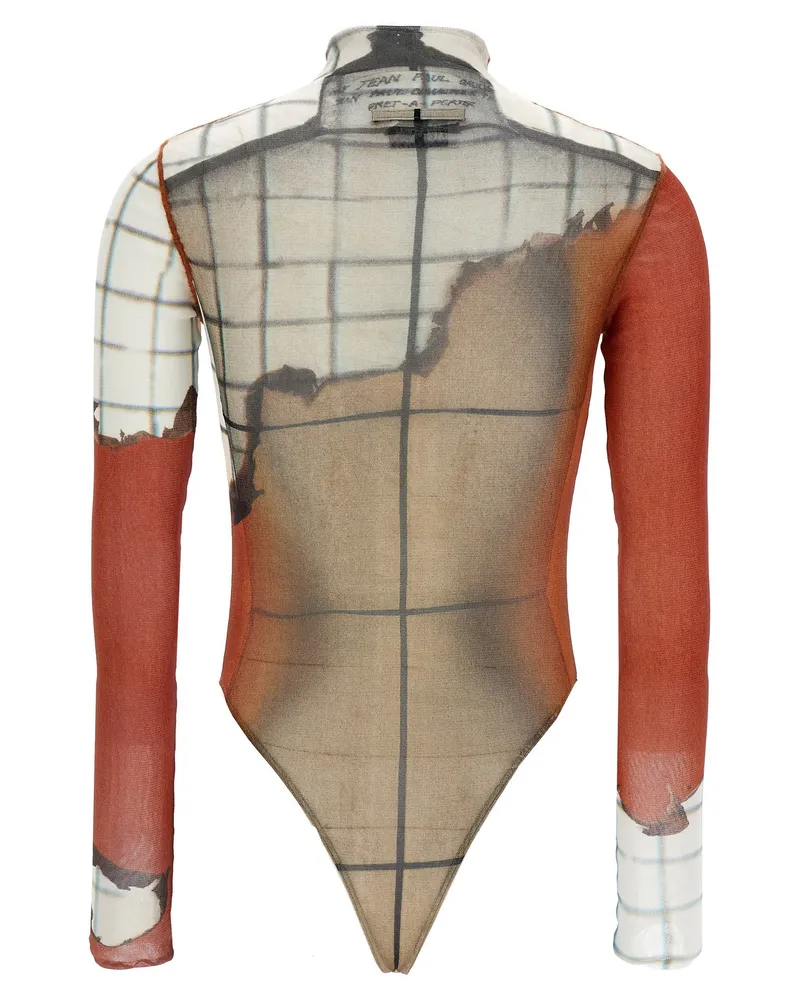 Jean Paul Gaultier The Fire Bodysuit — Orange Orange
