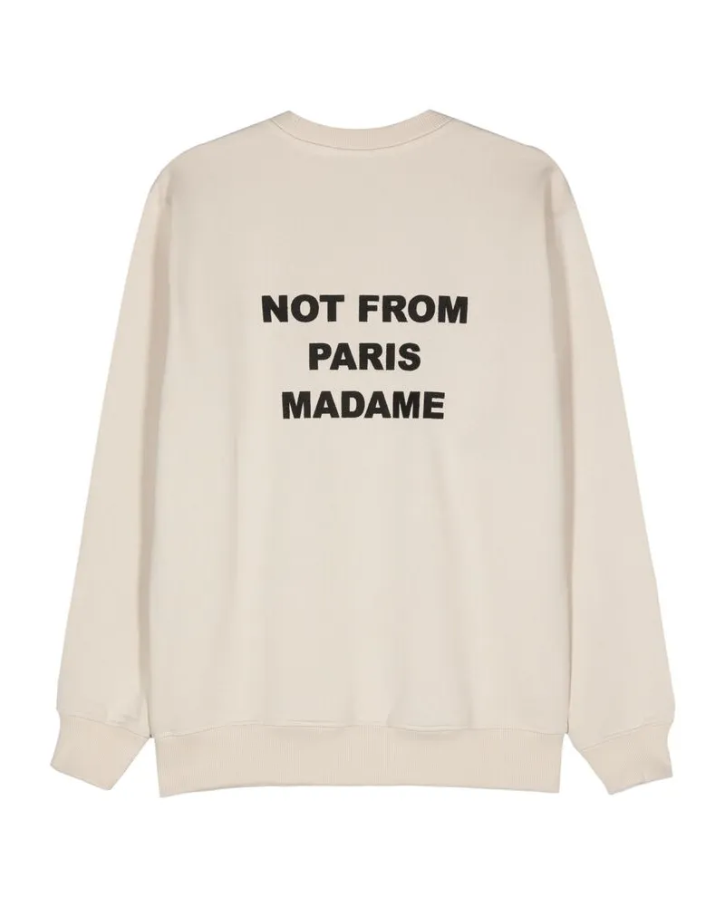 Drôle de Monsieur Masti Sweatshirt — Beige Beige