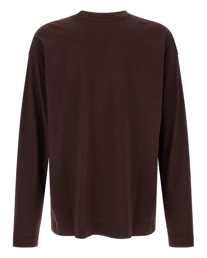 Dries van Noten T-shirt — Brown Brown