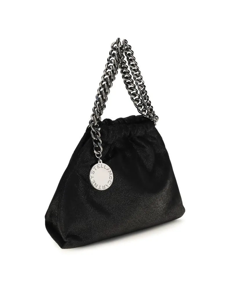 Stella McCartney Women's Falabella Mini Bag Black Polyester Black