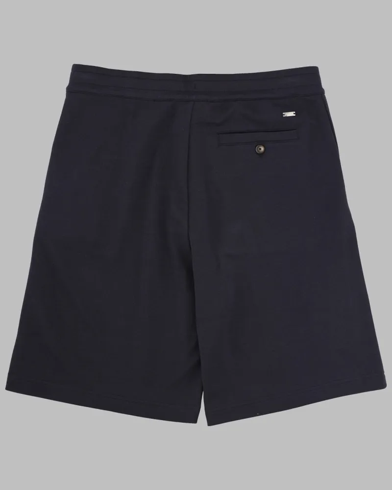 Herno Cotton Bermuda Shorts — Blue Blue