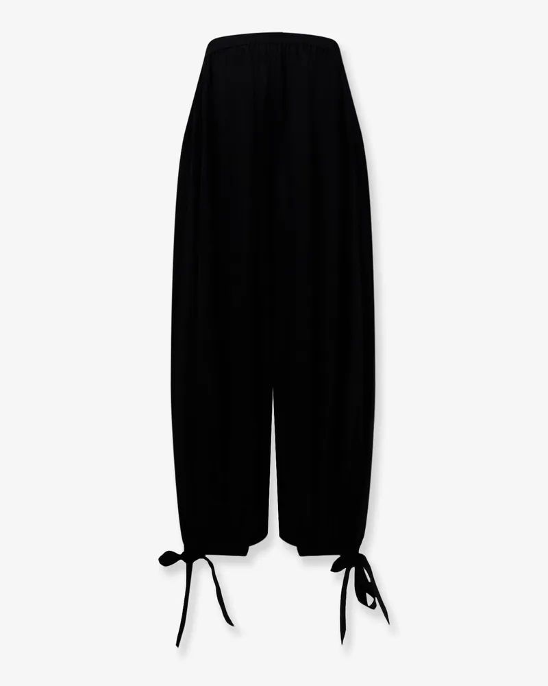Chloé Women's Trousers Silk Black 