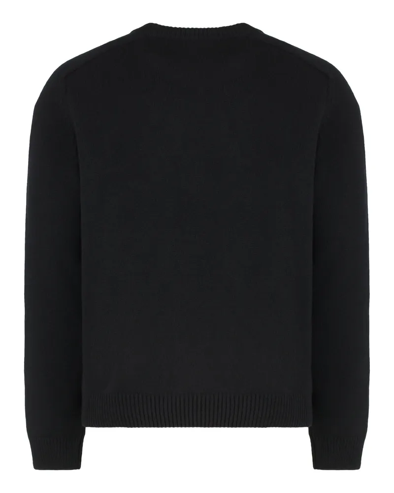 Celine Wool and Cashmere Blend Sweater — Black Black