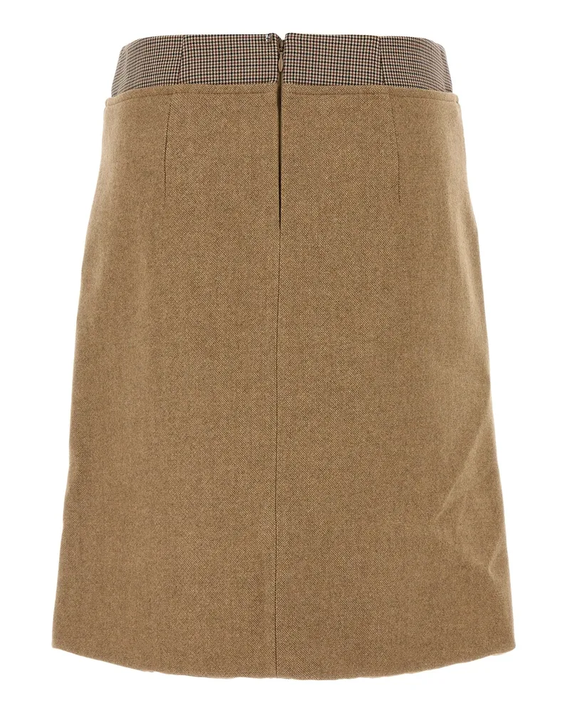 SPORTMAX 2422106052600 001 Biscotto Gonne Skirt Beige