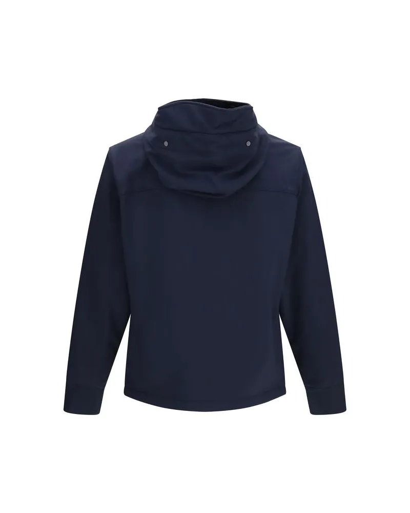 C.P. Company Shell-R Goggle Jacket — Blue Blue