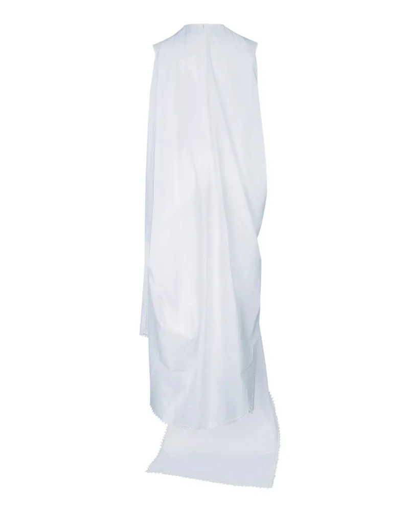 Jacquemus Women's La Robe Traversin White Principal:cotton Polyamide Abiti Dress White