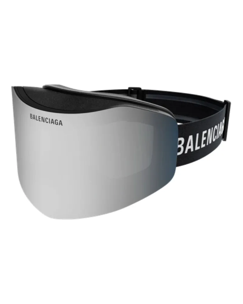 Balenciaga BB0379S002 Matte Black Plastic Sunglasses — Black Black