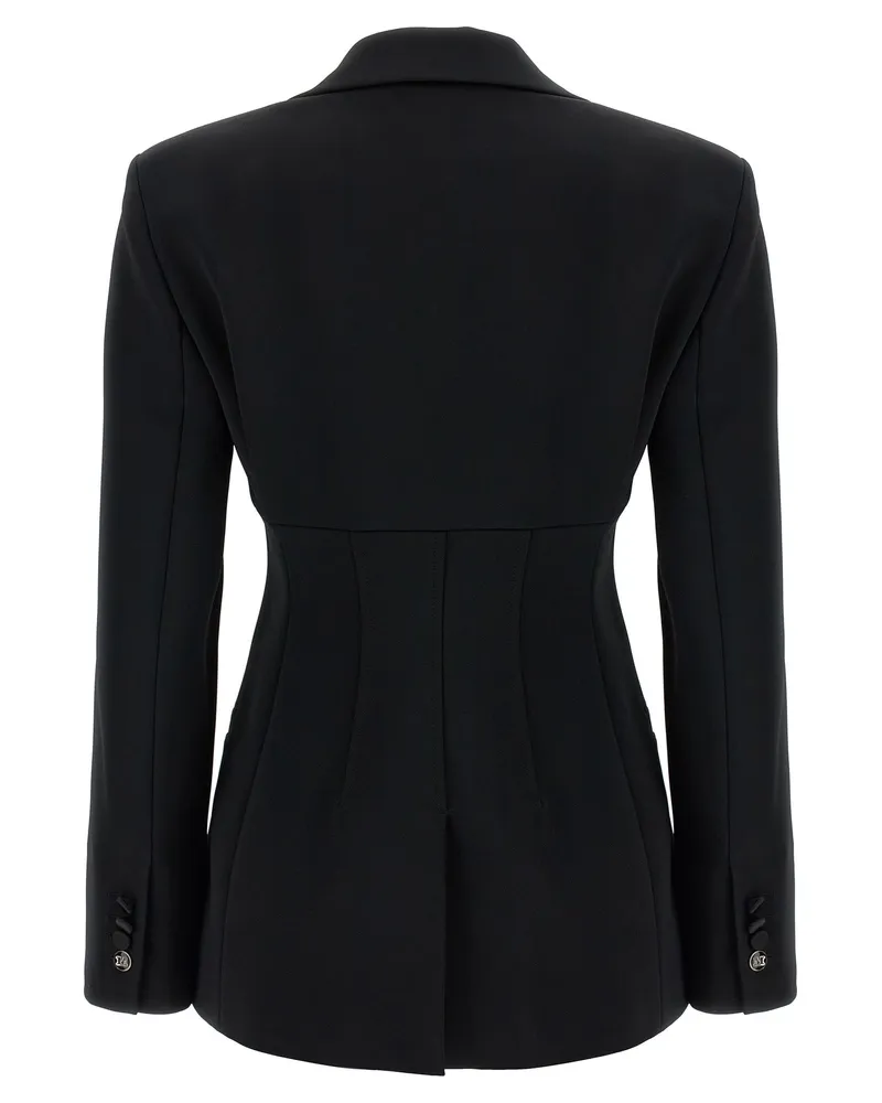 Max Mara Women's Black Viscose Blazer Clothing Black