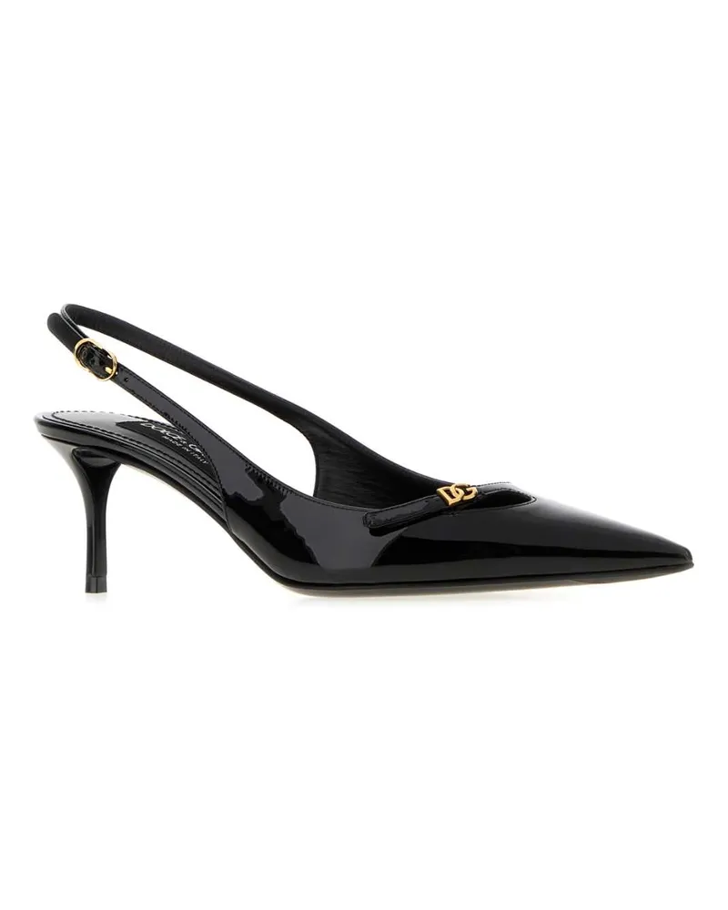 Dolce & Gabbana Slingback Heel — Black Black