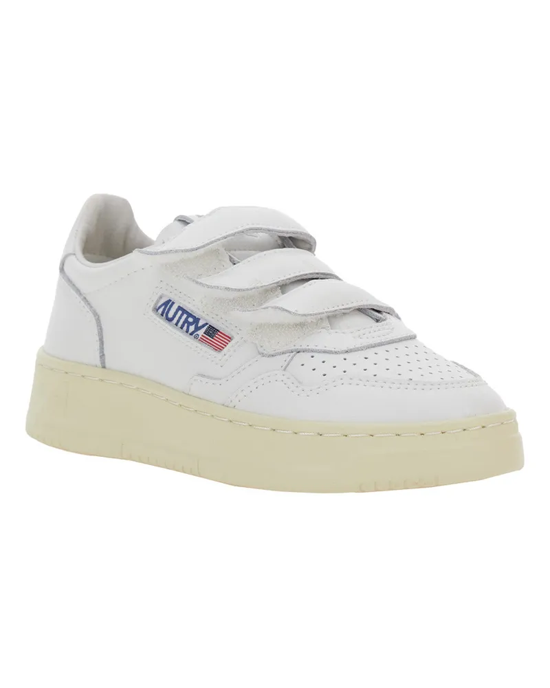 AUTRY Kidstripes Sneaker — White White
