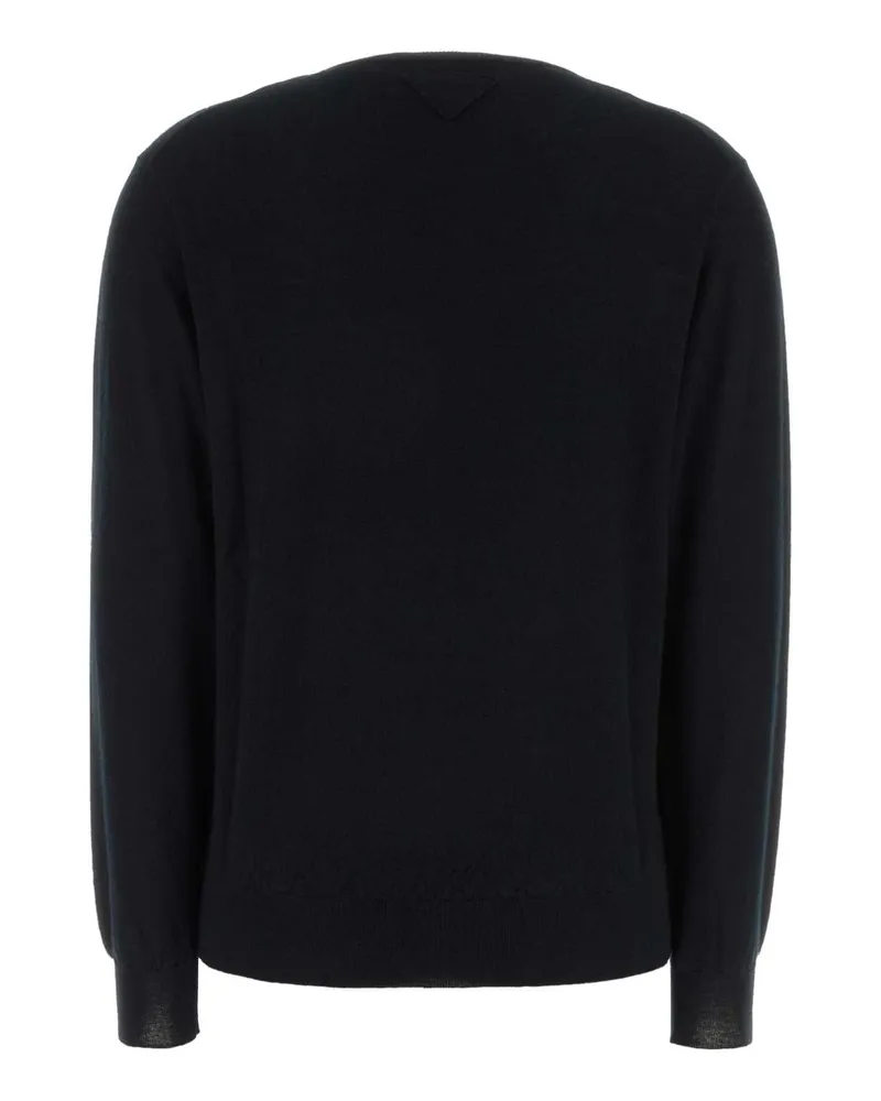 Prada Women's Black Cashmere Sweater Nero Exterior: Maglieria Black