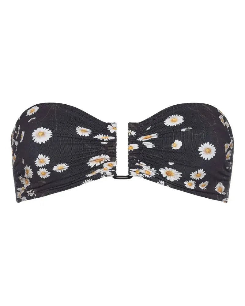Eres Women's Tendrement Floral-Print Bikini Top Aw24 W Black