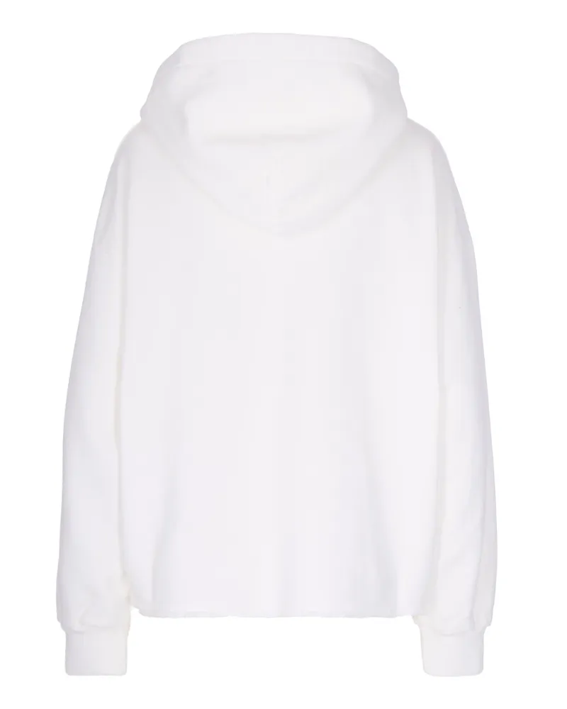 Maison Margiela Women's Sweatshirt Numeric Signature Off White Main: Cotton - Lining: Sweatshirts Sweater White