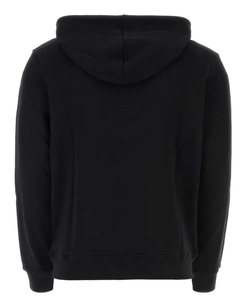 A.P.C. Men Black Cotton Sweatshirt Noir Exterior: Felpe Black