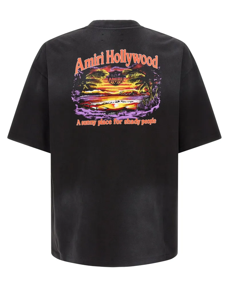 Amiri Hollywood T-Shirt — Black Black