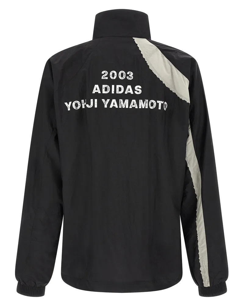 Y-3 Men's Black Polyamide Shell Jacket Clothing Black
