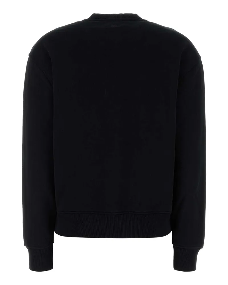AMI Paris Black Felpe Sweater Black