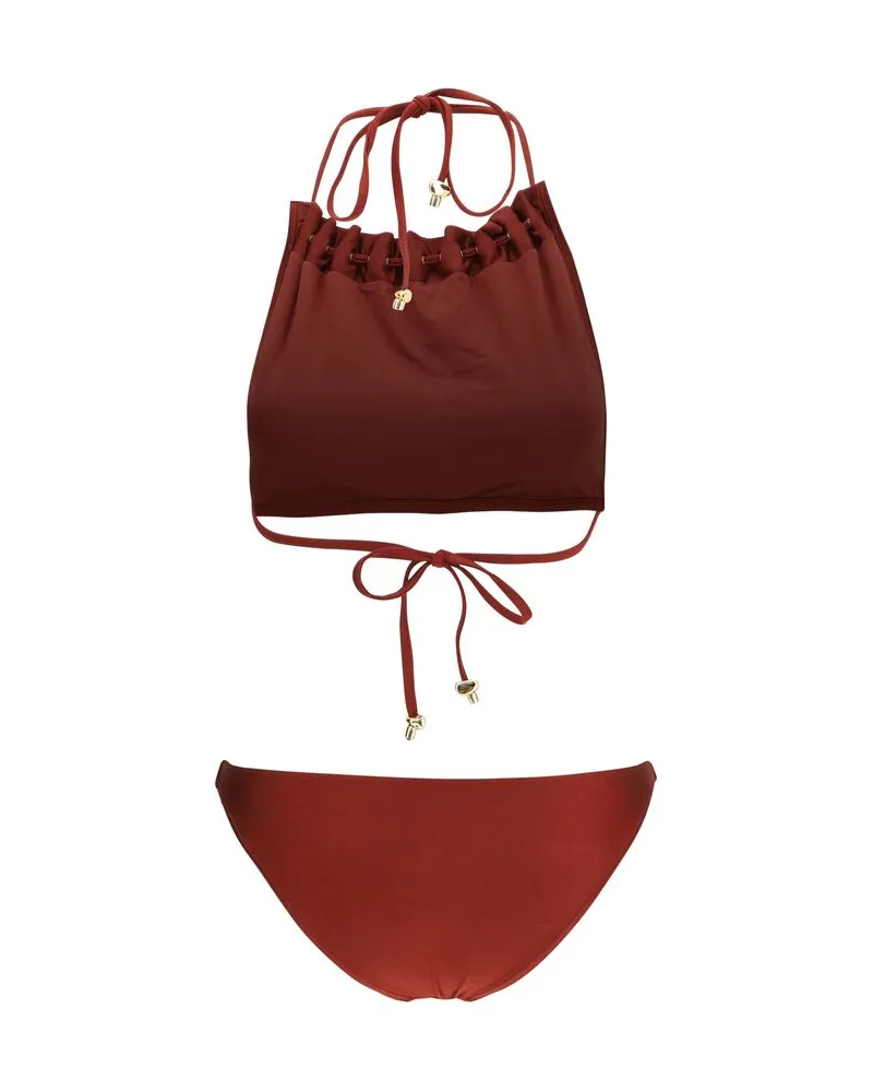 Zimmermann Women's Multicolor Polyamide Bikini Clothing Red