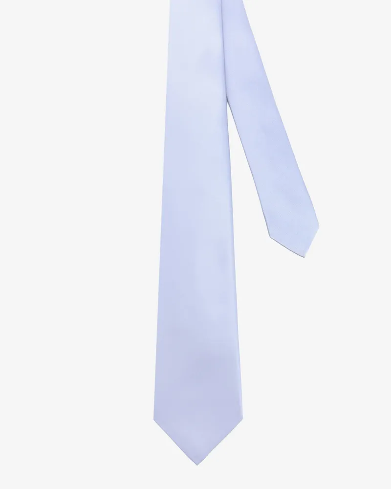 Kiton Men's Tie Silk Blue Ties & Bow Blue