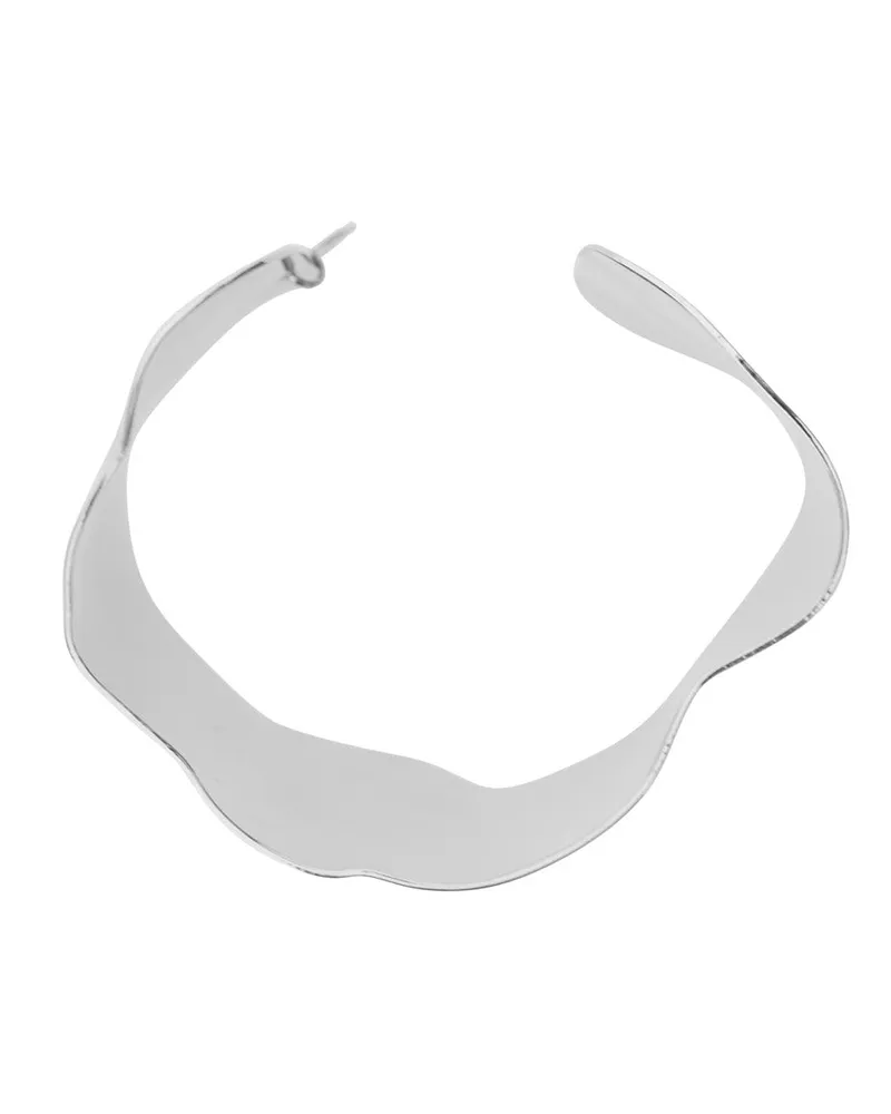 Semicouture Women's Bracelet Tina Metallic Brass Bracelets Silver