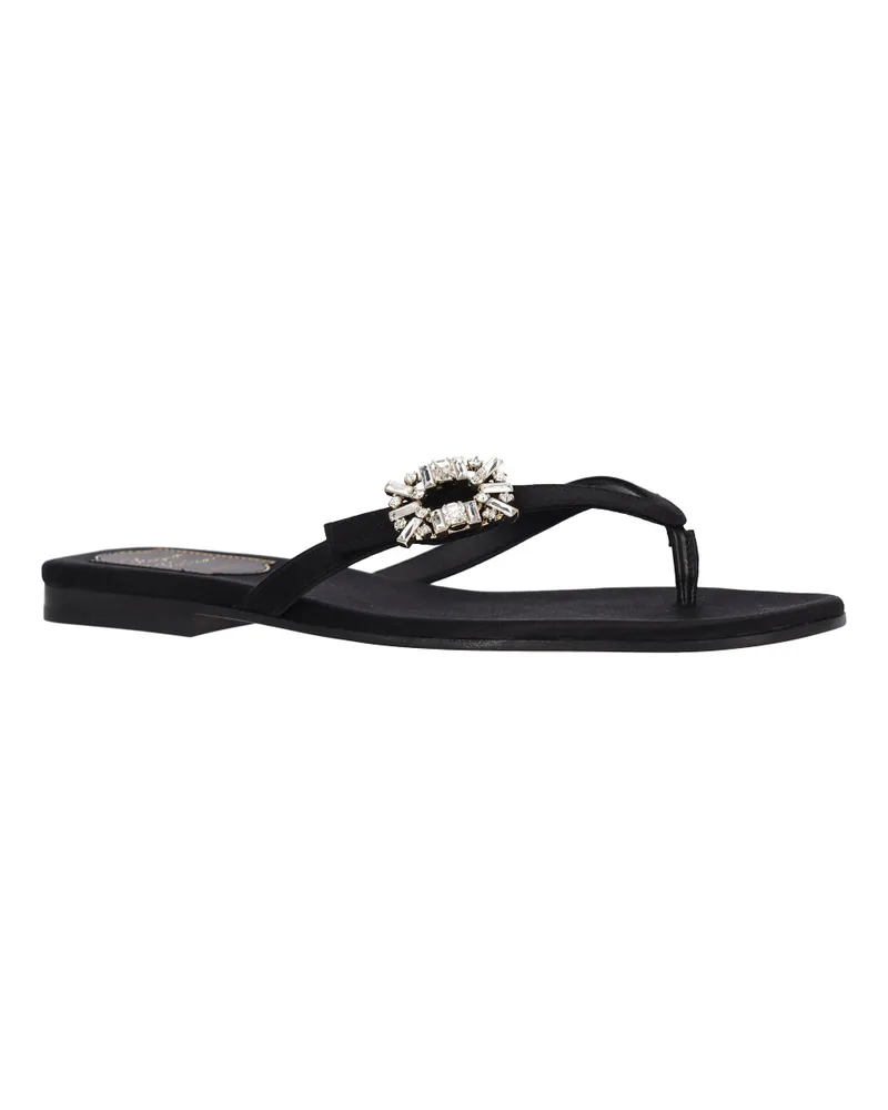 Roger Vivier Women's Sandals Black 57.viscose Black