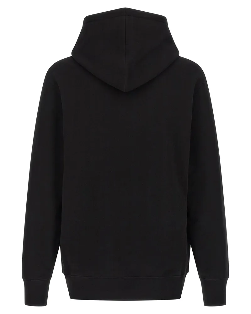 Alexander McQueen Men's Bicolor Cotton Sweatshirt Clothing Black