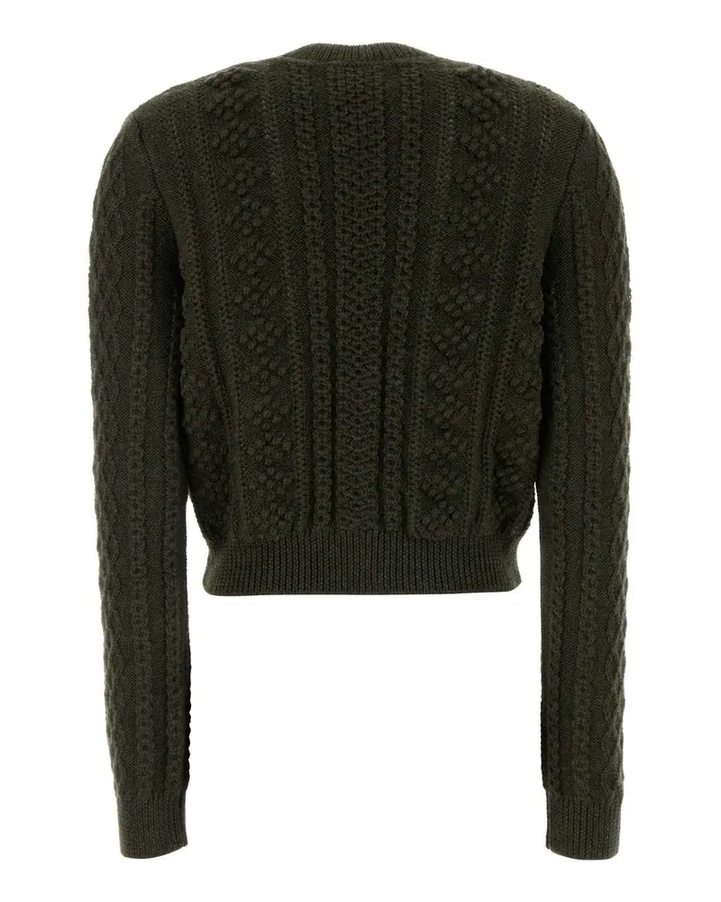 Jil Sander 312 Mixed Fibres Maglieria Sweater Gray