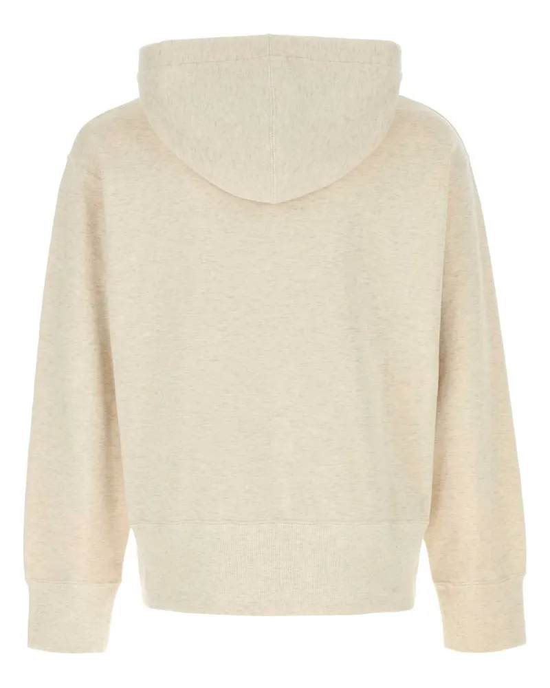 Givenchy Bmj0ng3ys3 105 Ivory Exterior: Cotton Felpe Sweater Ivory