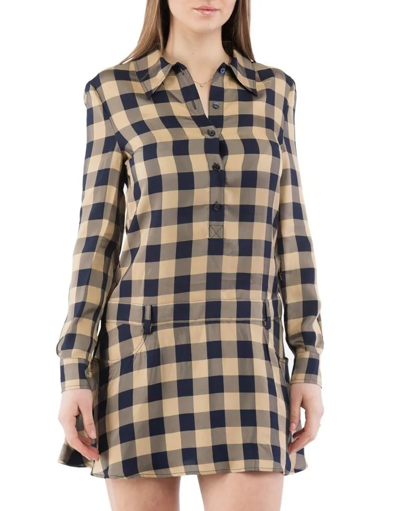 Moschino Women's Multicolor Viscose Casual Dress Multicolor